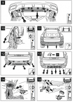 Фаркоп 4760-A Oris на BMW X5 G05 2018-, BMW X7 G07 2019-, BMW X6 G06 2019- без выреза в бампере. Тип шара: A. Нагрузки: 3000/140 кг, масса фаркопа 21,5 кг (без электрики в комплекте) от магазина ФаркопРос